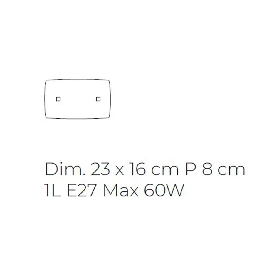 Ručně foukaná nástěnná skleněná lampa Mother of Pearl v Benátkách - Chrystal Viadurini