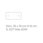 Ručně foukaná nástěnná skleněná lampa Mother of Pearl v Benátkách - Chrystal Viadurini