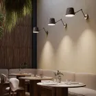 Nastavitelné průmyslové nástěnné svítidlo Reporter Il Fanale Viadurini