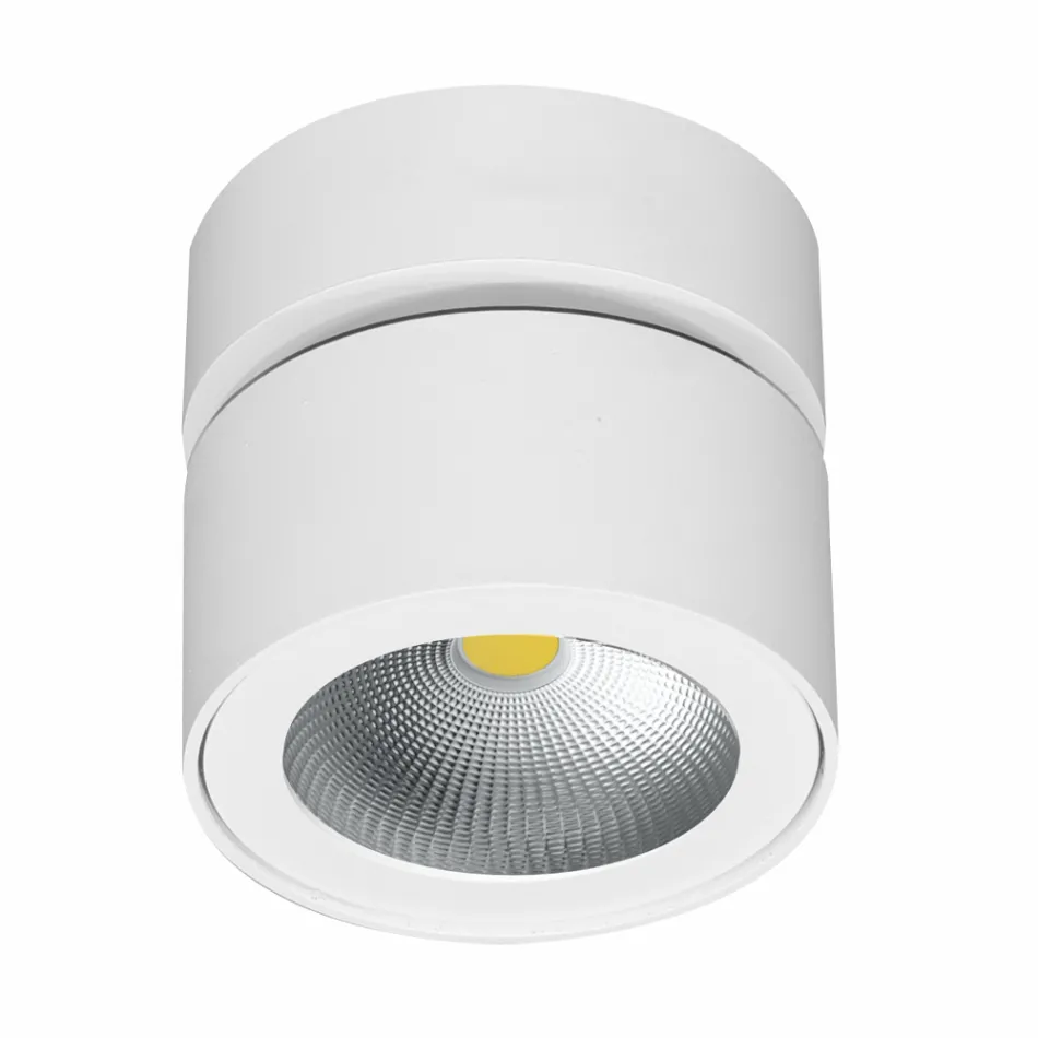 14W LED nástěnná lampa pro interiér v bílém nebo černém hliníku - Čína Viadurini