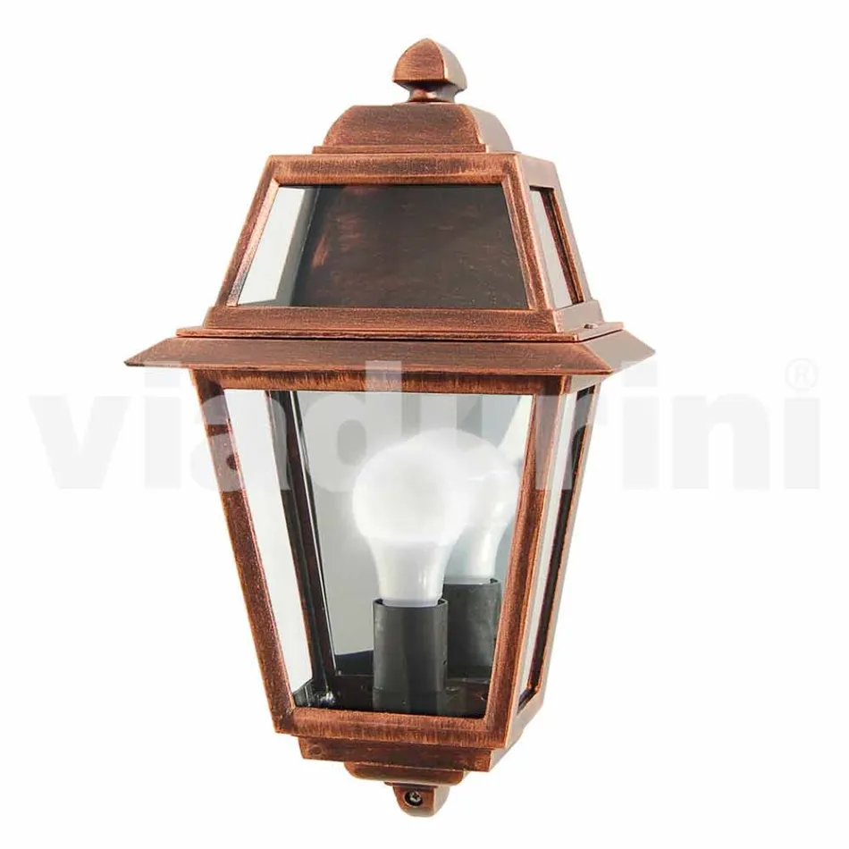 Nástěnná lampa pro klasický outdoor vyrobený v Itálii, hliník Kristel Viadurini