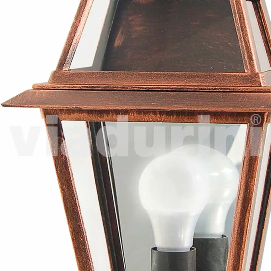 Nástěnná lampa pro klasický outdoor vyrobený v Itálii, hliník Kristel Viadurini