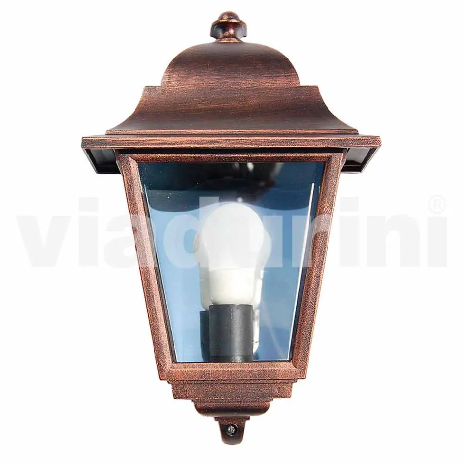 Venkovní hliníková nástěnná lampa vyrobená v Itálii, Aquilina Viadurini