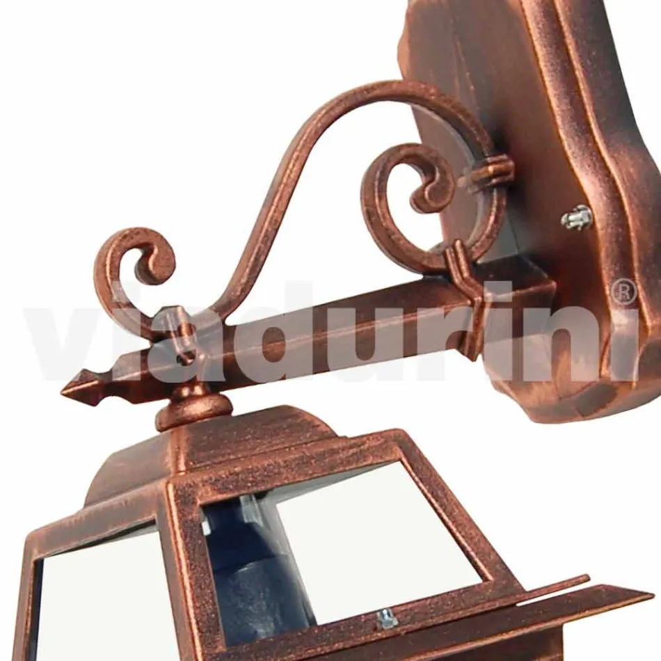 Venkovní nástěnná lampa z hliníku vyrobená v Itálii, Kristel Viadurini