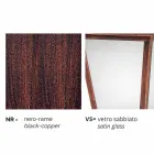 Venkovní nástěnná lampa z hliníku vyrobená v Itálii, Kristel Viadurini