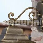 Venkovní nástěnné svítidlo z hliníku vyrobené v Itálii, Aquilina Viadurini