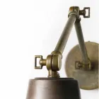 Nastavitelné nástěnné svítidlo v železa Loft Il Fanale Viadurini