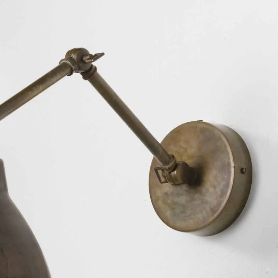 Nastavitelné nástěnné svítidlo v železa Loft Il Fanale Viadurini