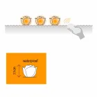 Růžová stolní lampa s indukční LED RGBW - Baby Love od Myyour Viadurini