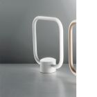 Kovová LED stolní lampa s polymerovým difuzorem - Aladdin Viadurini