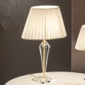 Klasická stolní lampa z italského ručně vyráběného skla - Rapallo