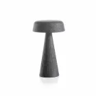 Stolní lampa se strukturou z polyethylenu vyrobená v Itálii - Desmond Viadurini