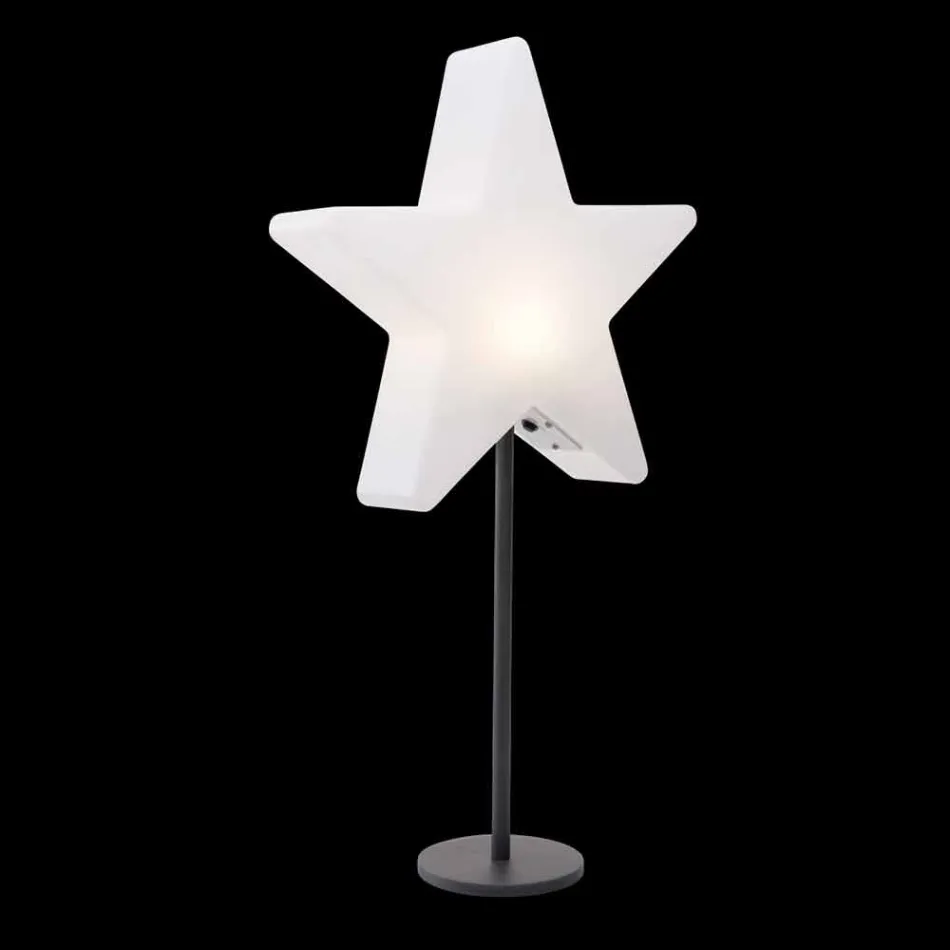 Hvězdná stolní lampa moderního designu s podstavcem nebo bez něj - Littlestar Viadurini