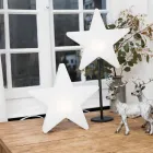 Hvězdná stolní lampa moderního designu s podstavcem nebo bez něj - Littlestar Viadurini