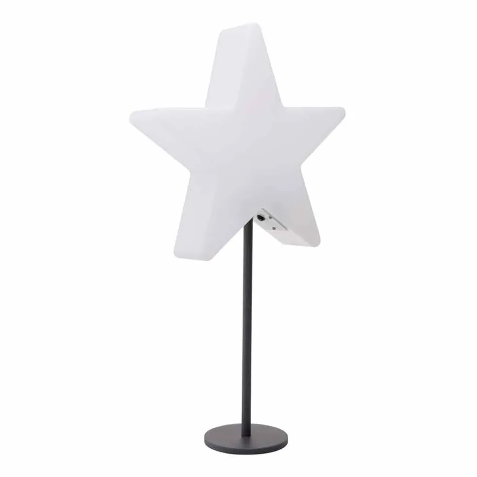 Hvězdná stolní lampa moderního designu s podstavcem nebo bez něj - Littlestar Viadurini