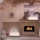 Designová stolní lampa s bílými nebo červenými LED domky Design Slide - Kuusi Viadurini