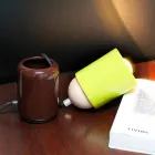 Moderní designová keramická stolní lampa vyrobená v Itálii v Asii Viadurini