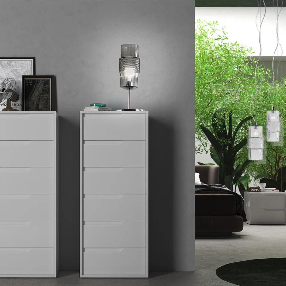 Stolní lampa z ručně foukaného skla v Benátkách a kovu - Satomi Viadurini