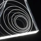 Stolní lampa Led Crystal Akrylový skládaný laserový dekor - Possett Viadurini