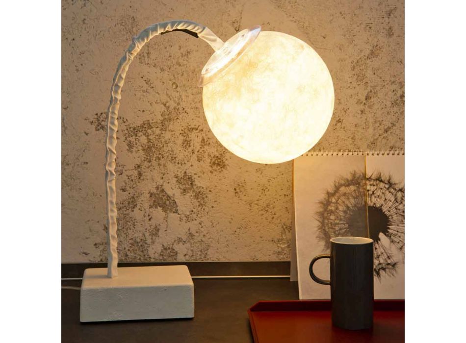 Stolní lampa moderní flexibilní stonka In-es.artdesign MicroT Luna Viadurini