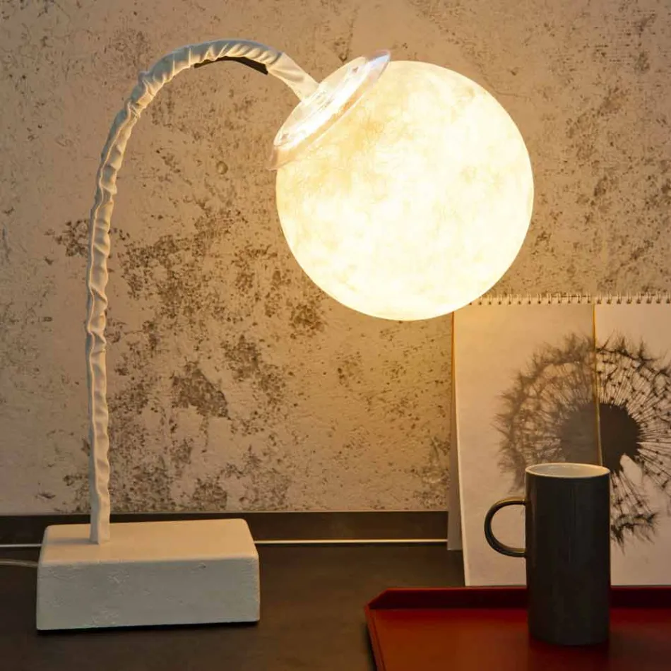 Stolní lampa moderní flexibilní stonka In-es.artdesign MicroT Luna Viadurini
