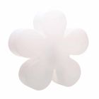 Květinový stůl nebo stojací lampa v bílém plastu - Fiorestar Viadurini