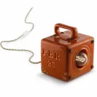 Lampa průmyslové styl keramické tabulky a ferro Valerie Viadurini