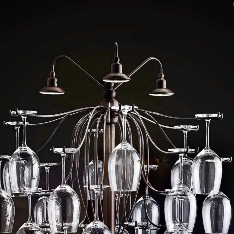 Stojací lampa brýle převrátil 30 Sauvignon Viadurini