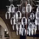 Stojací lampa brýle převrátil 30 Sauvignon Viadurini