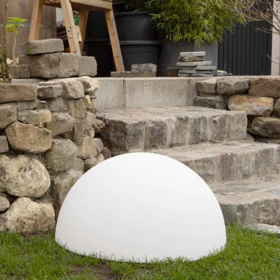 Semisphere Floor Lamp Attack to Choice 2 Sizes Modern Design - Semistar Viadurini