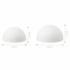 Semisphere Floor Lamp Attack to Choice 2 Sizes Modern Design - Semistar Viadurini