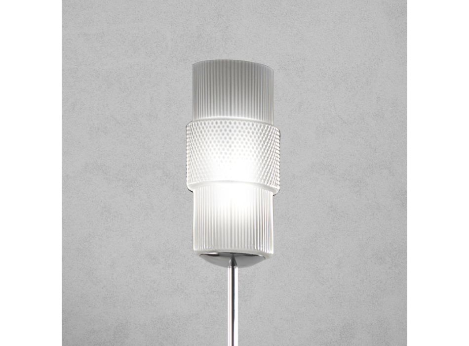 Artisan Stojací lampa z benátského foukaného skla 30 cm - Satomi Viadurini