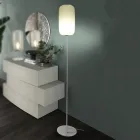 Ručně foukaná stojací lampa z benátského skla - Bambus Viadurini