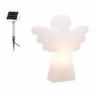 Bílá stojací lampa E27, led nebo solární anděl moderní design - Angelostar Viadurini