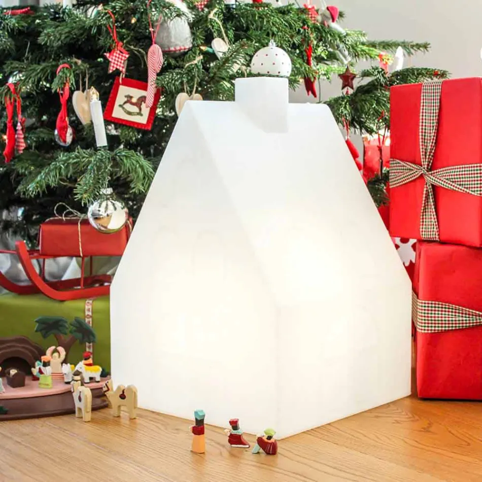 Stojací lampa pro vnitřní nebo venkovní LED, solární nebo E27 - Casastar Viadurini