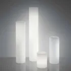 Slide Fluo válcová stojací lampa vyrobená v Itálii Viadurini