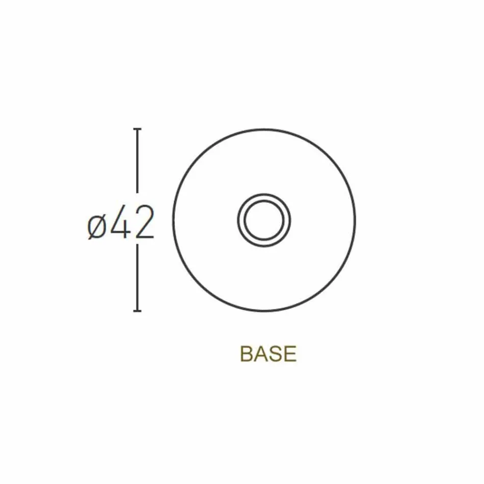Stojací lampa se stínidlem z bílého polyetylénu vyrobená v Itálii - Asturii Viadurini