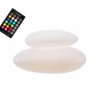 Stojací lampa pro interiér nebo exteriér moderního přírodního designu - Sassostar Viadurini