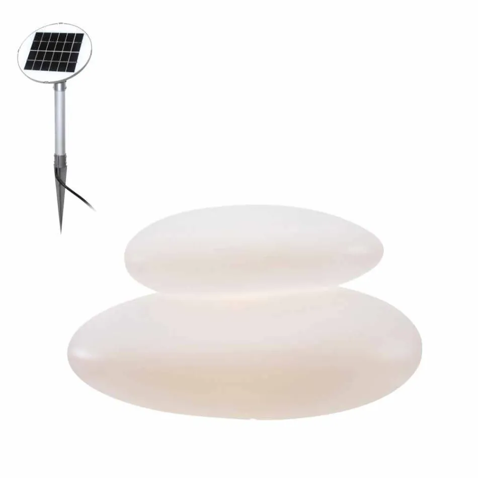 Stojací lampa pro interiér nebo exteriér moderního přírodního designu - Sassostar Viadurini