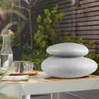 Stojací lampa pro interiér nebo exteriér moderního přírodního designu - Sassostar Viadurini