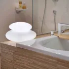 Stojací lampa pro interiér nebo exteriér moderního přírodního designu - Sassostar Viadurini