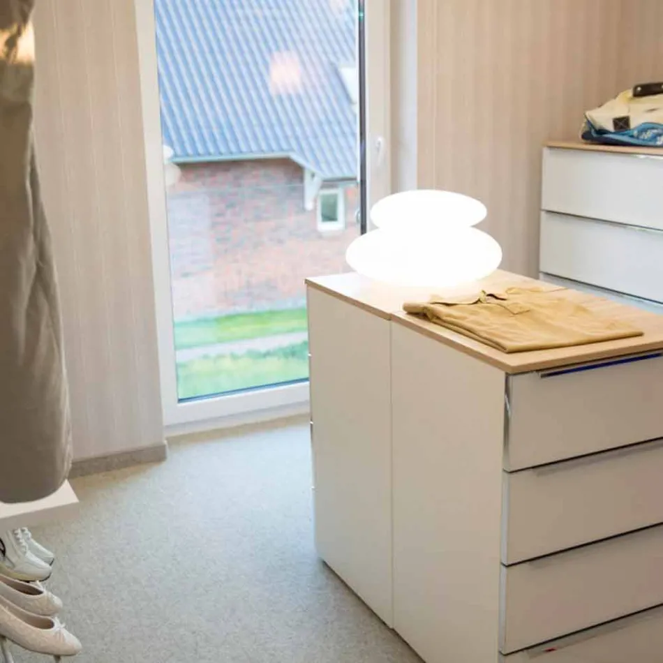 Stojací lampa pro interiér nebo exteriér moderního přírodního designu - Sassostar Viadurini