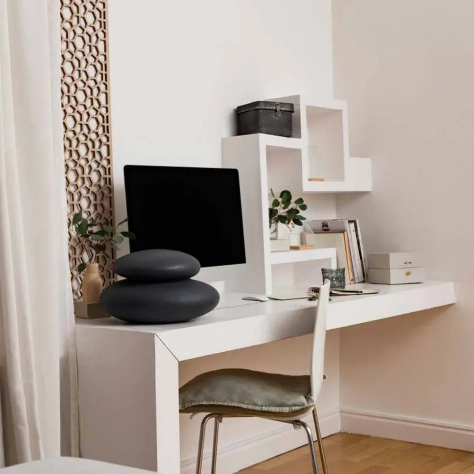 Stojací lampa pro interiér nebo exteriér moderního přírodního designu - Sassostar Viadurini