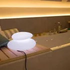 Stojací lampa pro interiér nebo exteriér moderního přírodního designu - Sassostar Viadurini