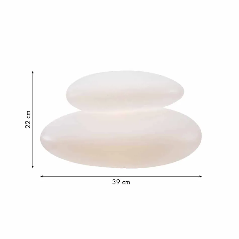 Stojací lampa pro interiér nebo exteriér moderního přírodního designu - Sassostar Viadurini