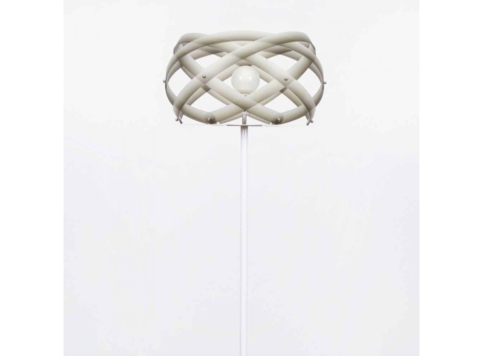 Design methakrylát stojací lampa s odstínem Vanna H187 cm dekorum Viadurini