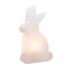 Designová lampa, bílý králík pro vnitřní i venkovní použití - Conigliostar Viadurini