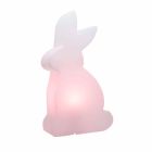 Designová lampa, bílý králík pro vnitřní i venkovní použití - Conigliostar Viadurini