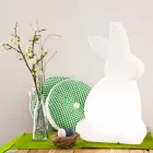 Designová lampa, bílý králík pro vnitřní i venkovní použití - Conigliostar Viadurini