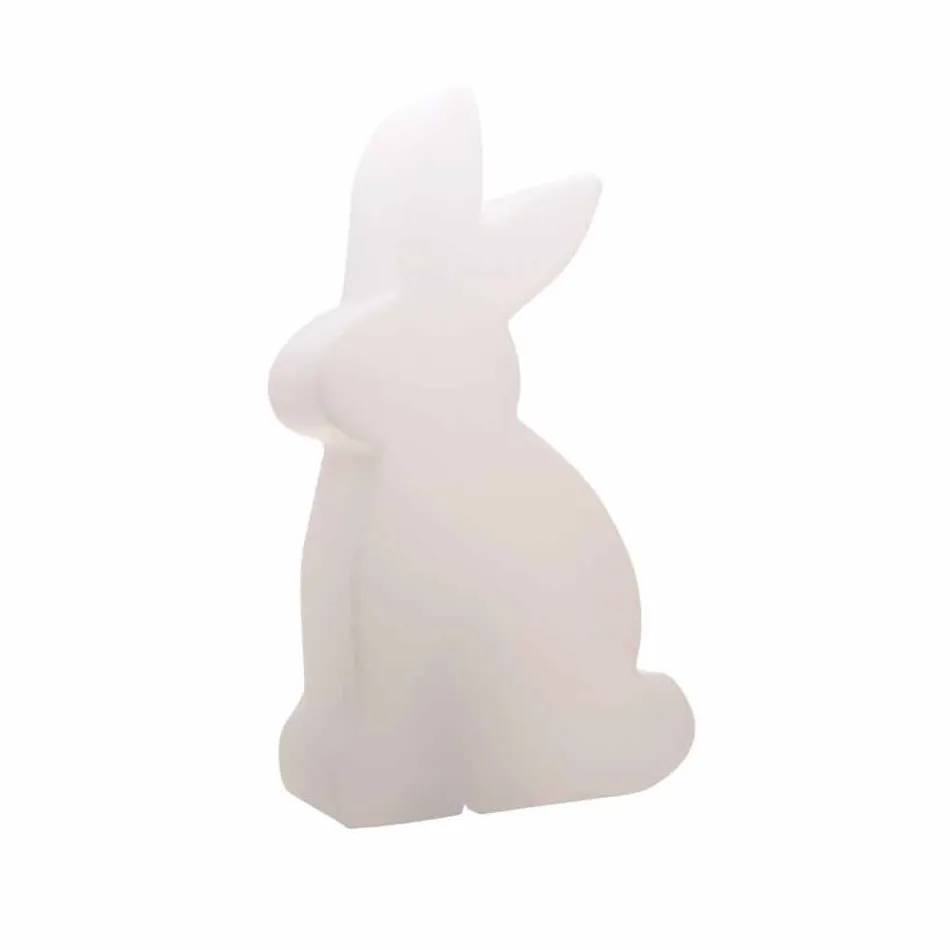 Designová lampa, bílý králík pro vnitřní i venkovní použití - Conigliostar Viadurini